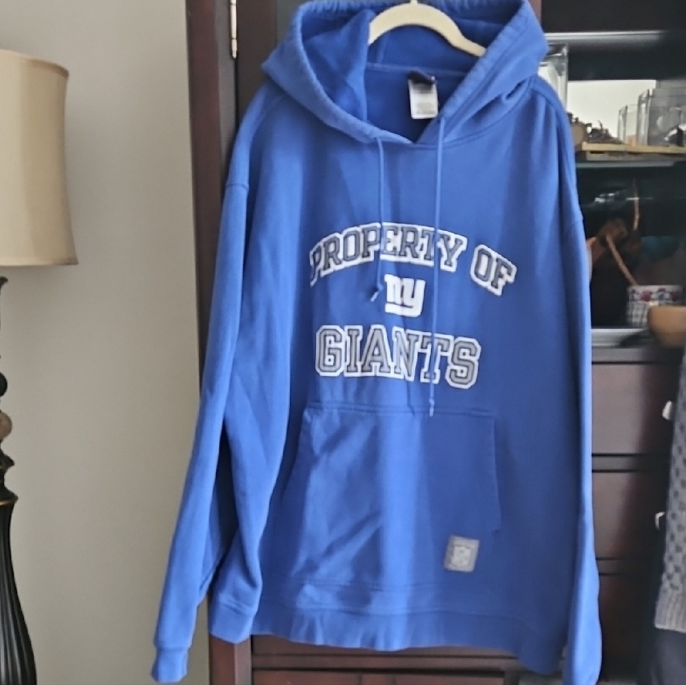 NEW CONDITION 90s NY Giants Hoodied  Bought & Worn only that 90s  game